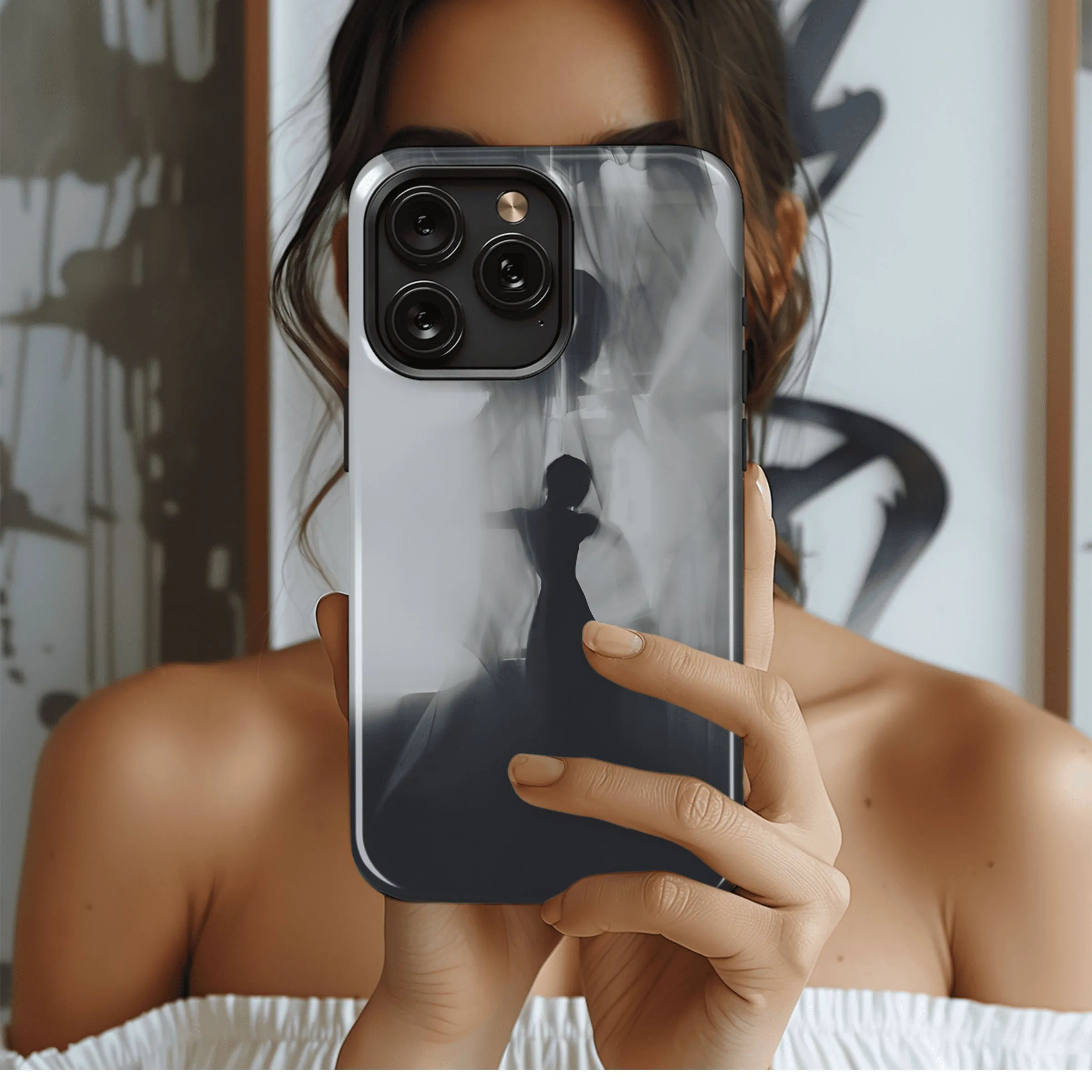Silhouette Sheer Curtains
 Phone Case iPhone Samsung Cover Pixel 4679