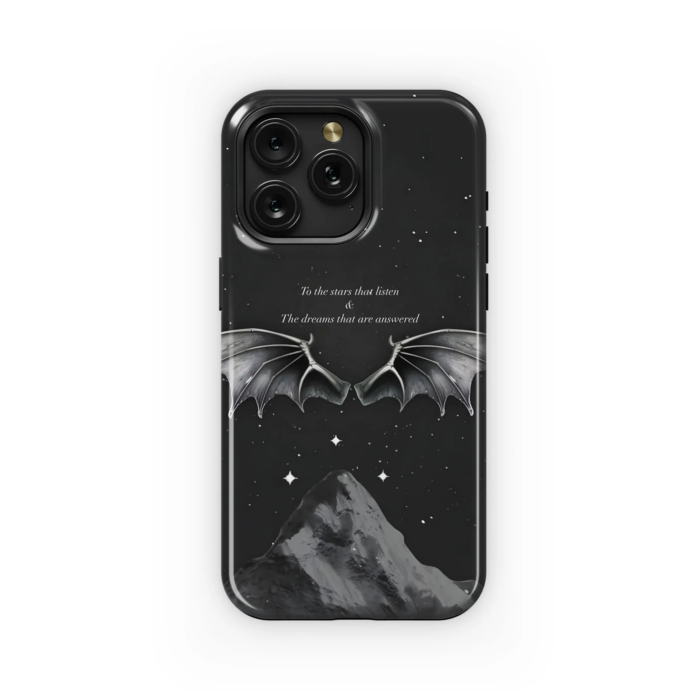 Starry Wings & Mountain Peak Phone Case iPhone Samsung Cover Pixel 4808