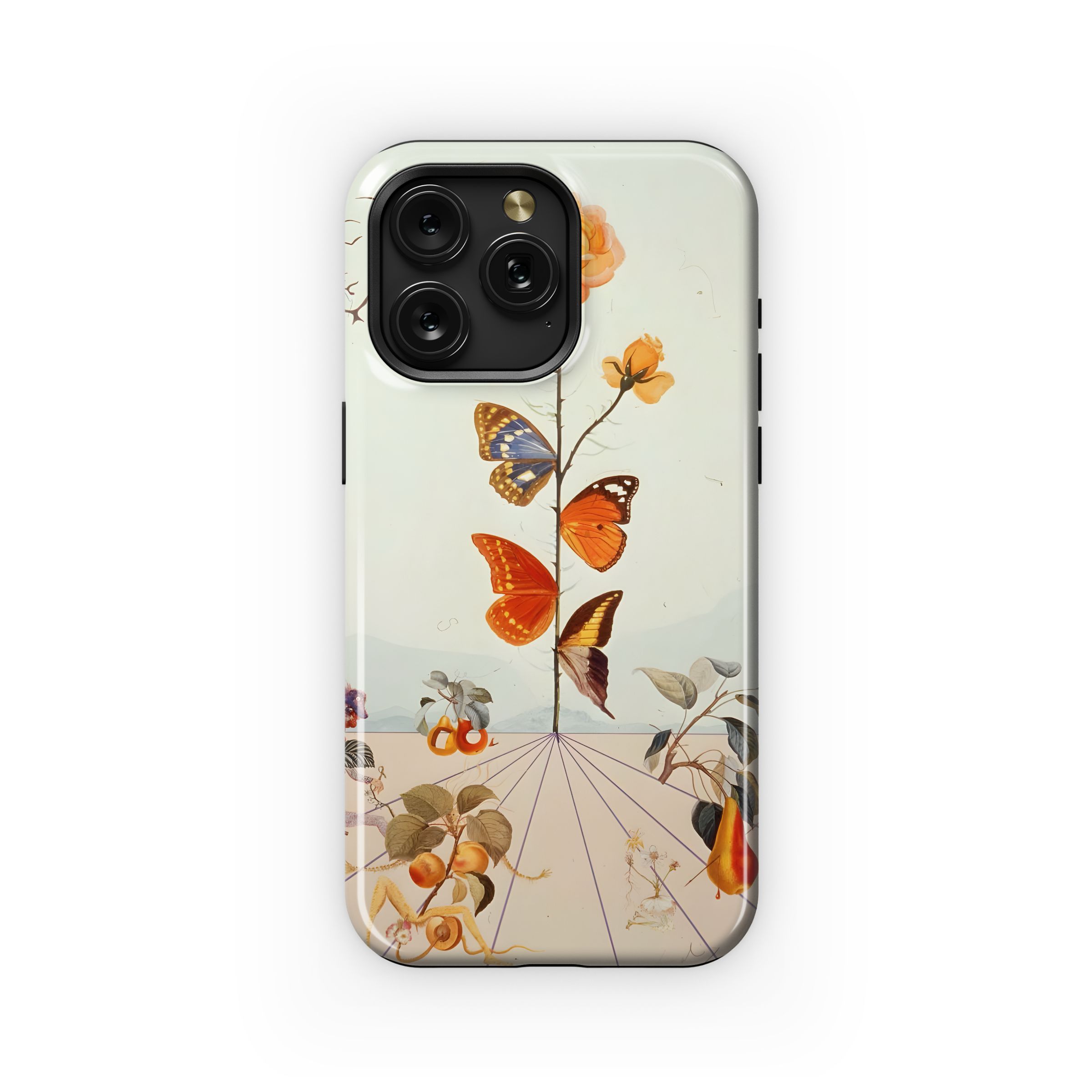 Surreal Butterfly Rose Dream Phone Case iPhone Samsung Cover Pixel 5325