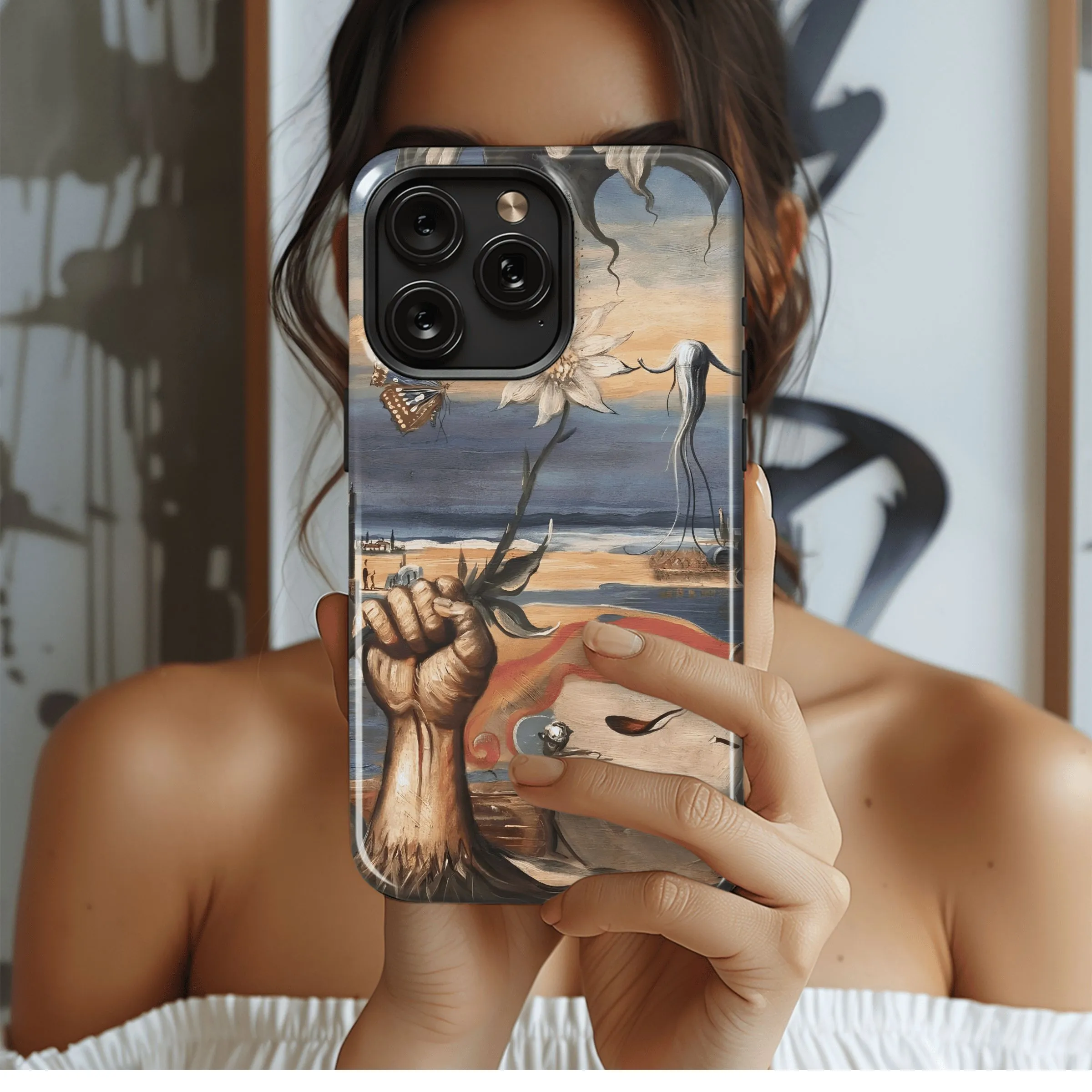 Surreal Flower Power
 Phone Case iPhone Samsung Cover Pixel 4454