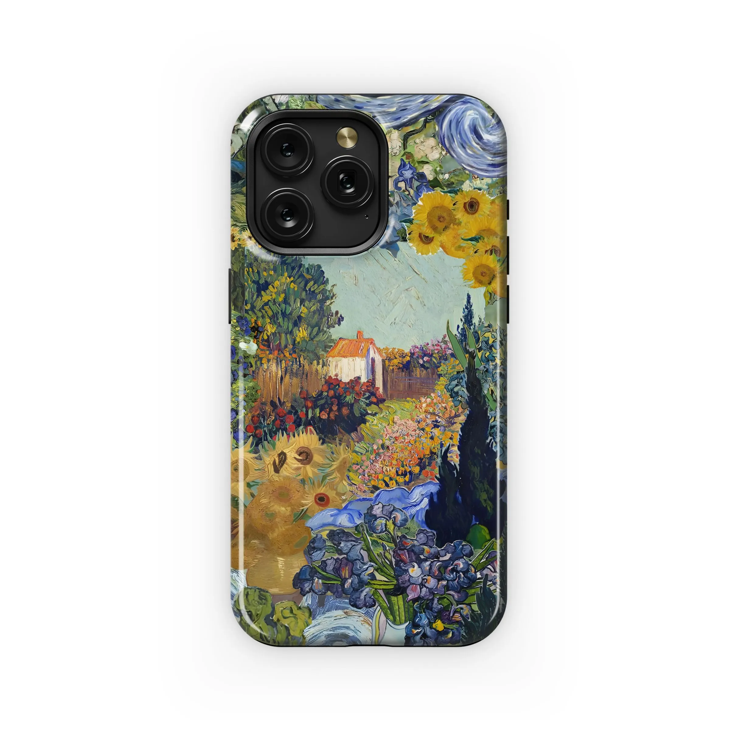 Van Gogh Garden Collage Phone Case iPhone Samsung Cover Pixel 4979
