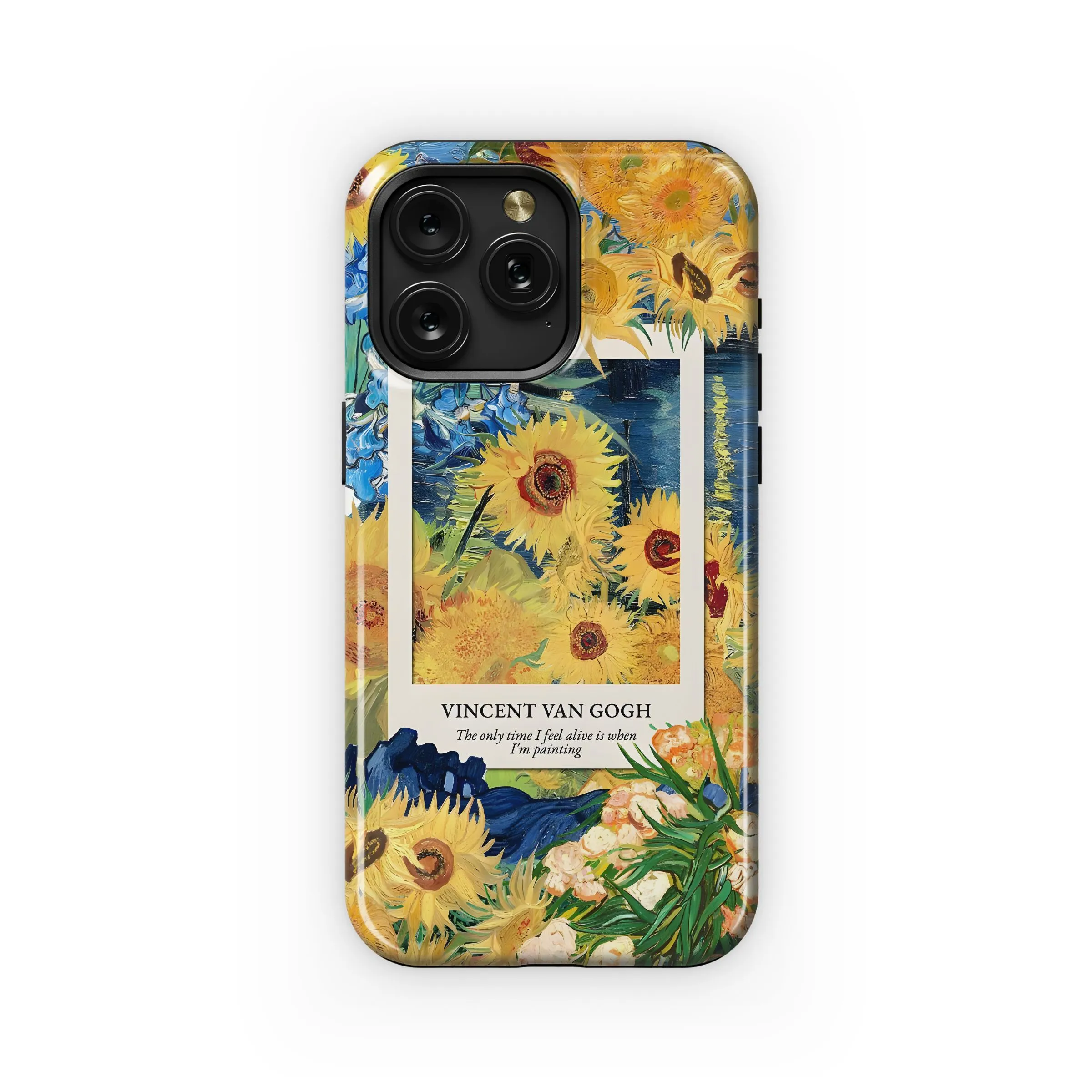 Van Gogh's Sunflowers Bloom.
 Phone Case iPhone Samsung Cover Pixel 4983