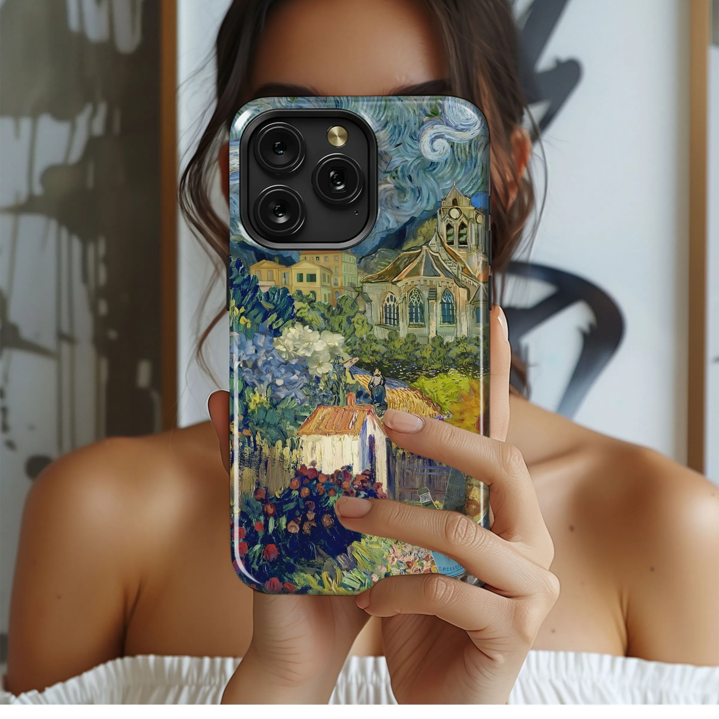Van Gogh's Visionary World Phone Case iPhone Samsung Cover Pixel 4980