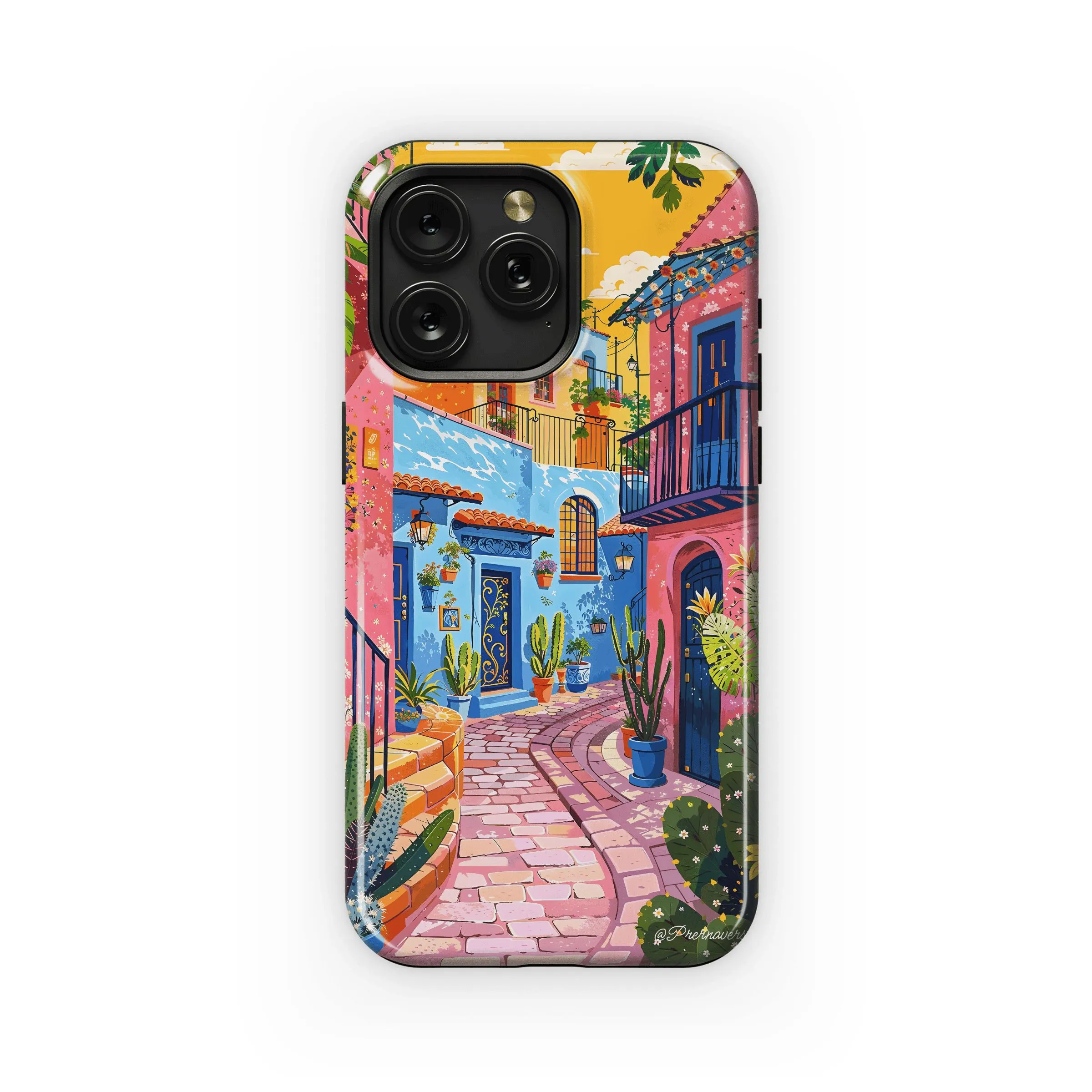 Vibrant Alleyway Escape
 Phone Case iPhone Samsung Cover Pixel 4502