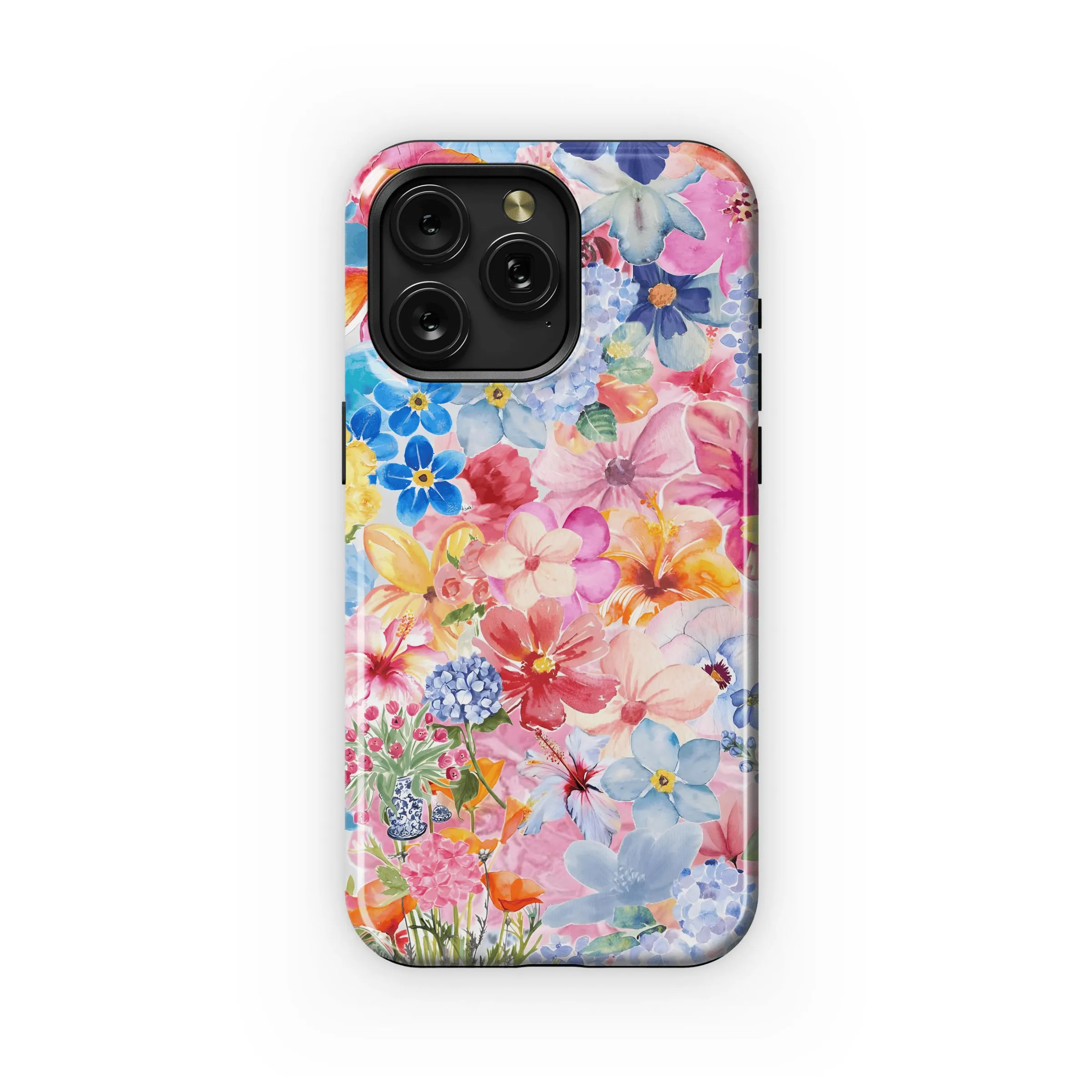 Watercolor Floral Bloom
 Phone Case iPhone Samsung Cover Pixel 4571