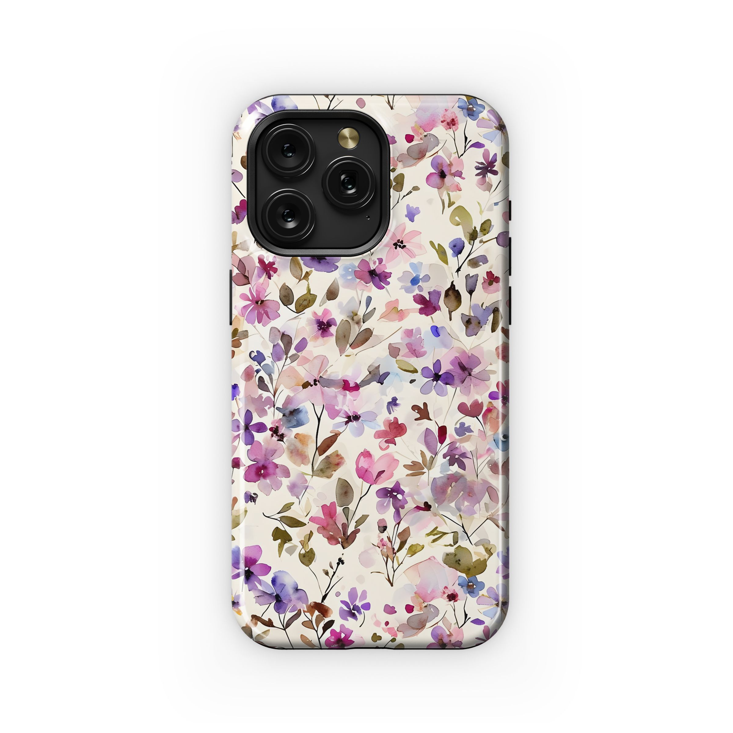 Watercolor Floral Burst Phone Case iPhone Samsung Cover Pixel 5057