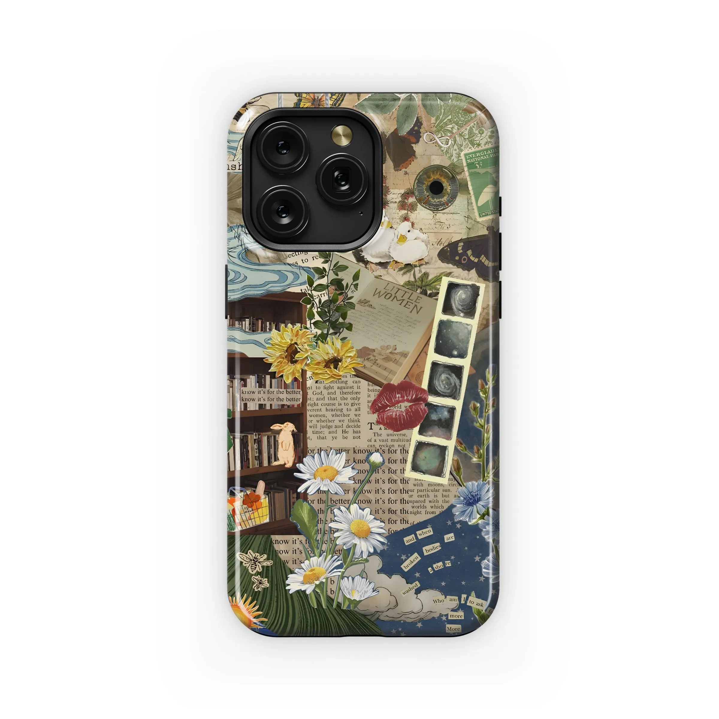 Whimsical Collage Dreamscape Phone Case iPhone Samsung Cover Pixel 4963