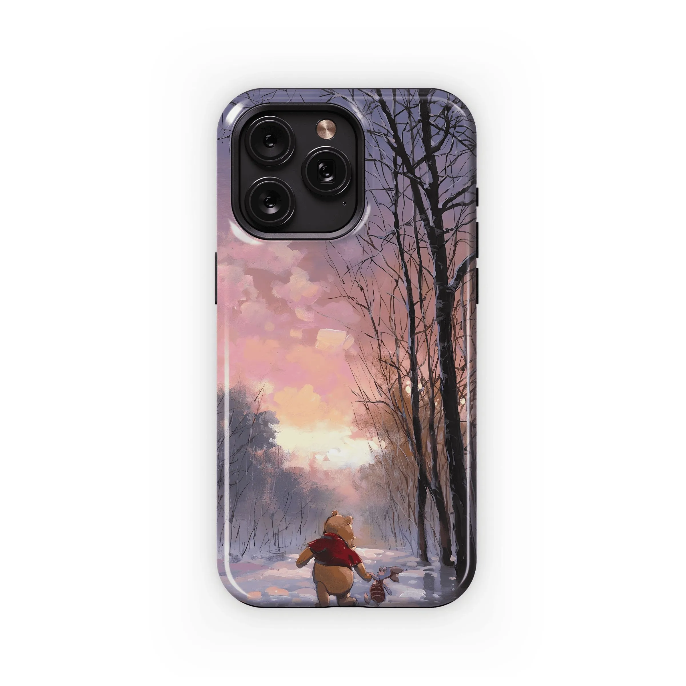 Winnie the Pooh Winter Walk
 Phone Case iPhone Samsung Cover Pixel 4662